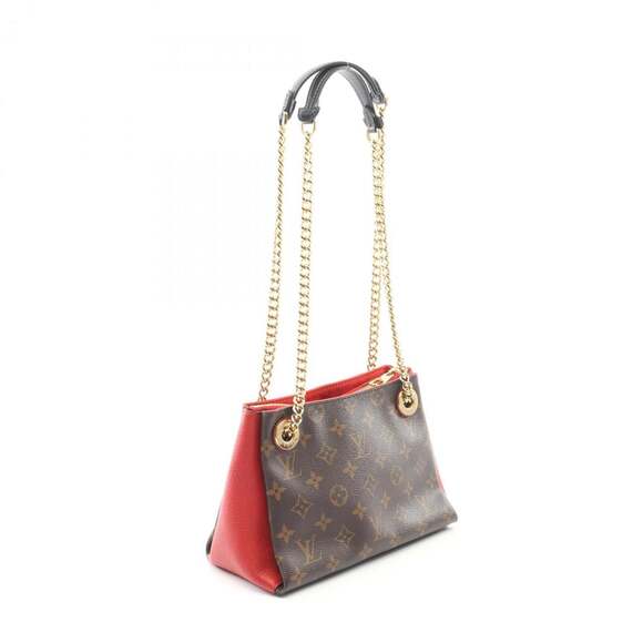 Louis Vuitton Surenne BB Monogram Cerise Shoulder Bag, Coated Canvas and Leat... - Picture 2 of 8